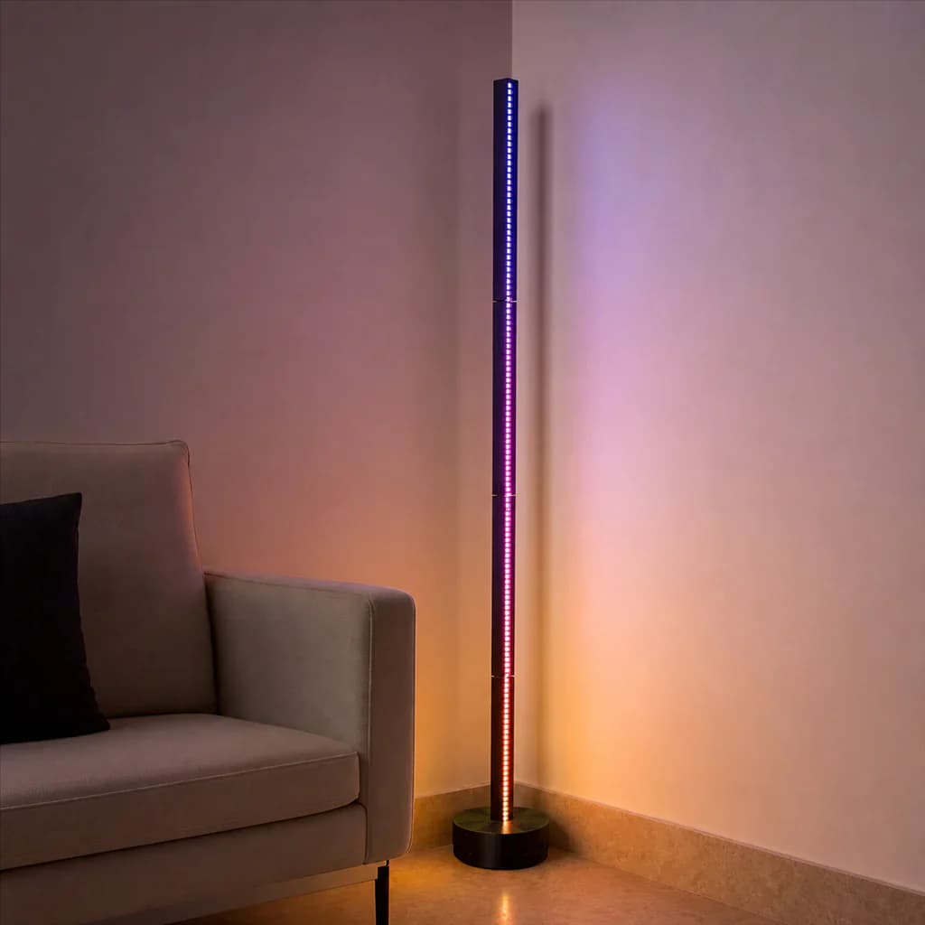 Wi-Fi RGB Floor Lamp – lifestyle hero view