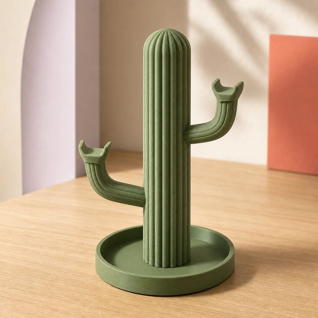 Cactus Headphone Stand — product view 1